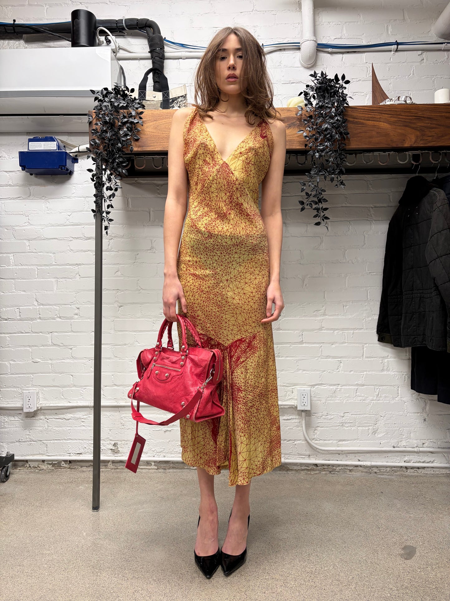 SS01 Jean Paul Gaultier ‘Constellation’ Silk Slip Dress