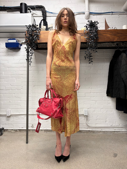 SS01 Jean Paul Gaultier ‘Constellation’ Silk Slip Dress