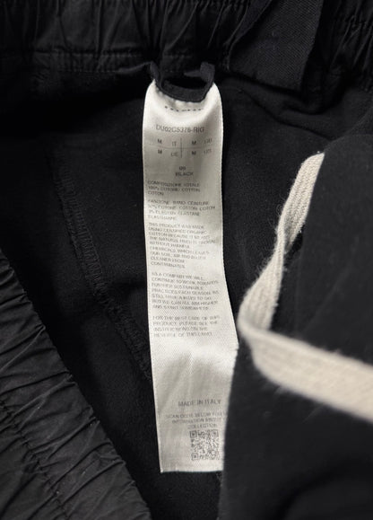 Rick Owens Black ‘Creatch’ Cotton Cargo Pants