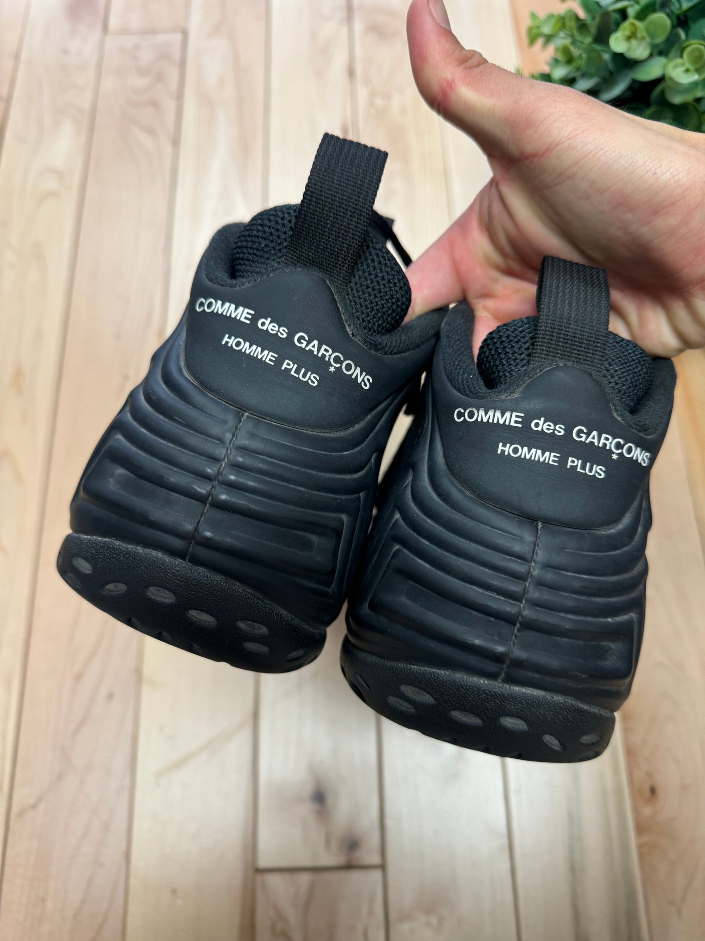 Comme Des Garçons Homme Plus x Nike Foamposite Sneakers