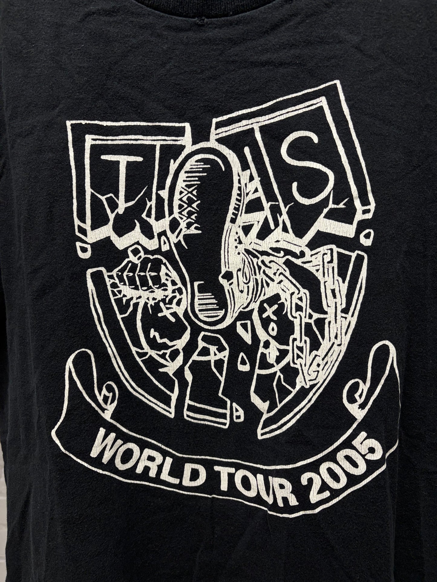 AW2005 Number (N)ine ‘The High Streets’ Black Graphic T-Shirt