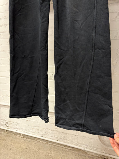 Rick Owens DRKSHDW ‘Mastadon’ Black Wide Leg Drawstring Sweatpants