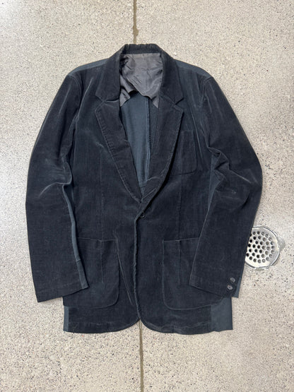 AW20003 Undercover Paper Doll Hybrid Sweatshirt/Corduroy Overcoat