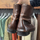 Maison Margiela ‘Natural Patina’ Brown Leather Side-Zip Boots