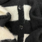 Undercover Mohair Stripe Knit Black/White Cardigan