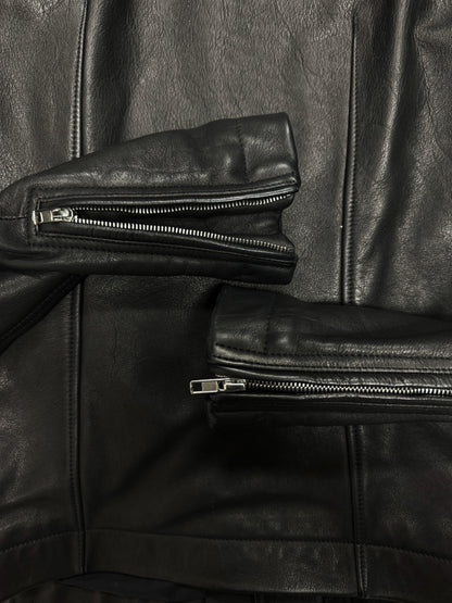 AW2014 Rick Owens ‘Stooges’ Calfskin Leather Biker Jacket