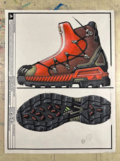 Vintage Yohji Yamamoto x Adidas Pony-Hair ‘Trekking’ Snowboard Boots