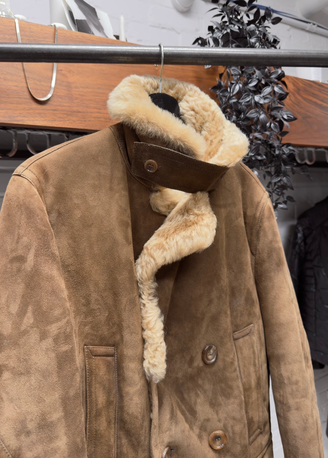 AW2011 Gucci Brown Lamb Leather Shearling ‘Mouton’ Jacket