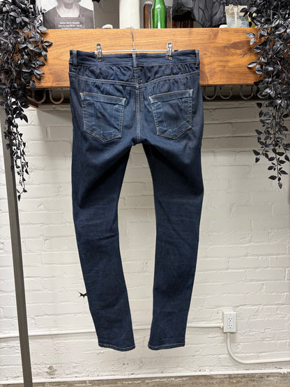 Rick Owens Jeans Detroit Cut
'Dirty Blue' Skinny Jeans