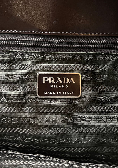 Spring Summer 1999 Prada Leather Tote Bag