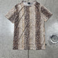 Roberto Cavalli ‘Snakeskin’ Mesh T-Shirt