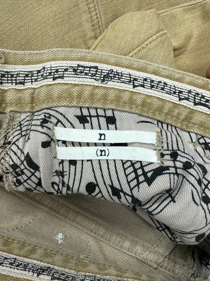 Number (N)ine ‘Crying Heart’ Pain Patch Denim