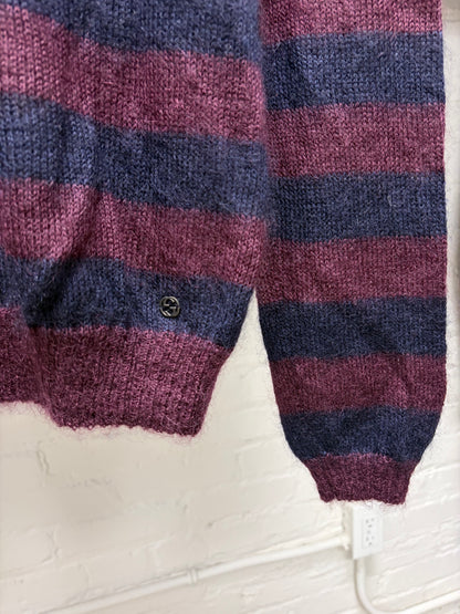 Gucci Silk/Mohair ‘Freddy Krueger’ Striped Knit Sweater