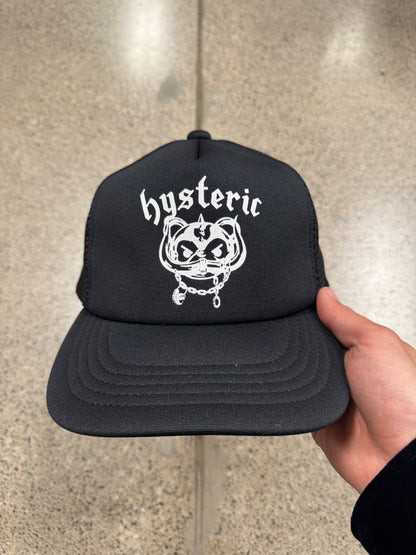 Hysteric Glamour ‘Motörhead’ Black Mesh Trucker Hat