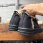 Rick Owens Limited Edition Distressed ‘Ramones’ Black/Brown Trim