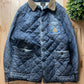 Vivienne Westwood Orb Logo Quilted Denim Chore Jacket