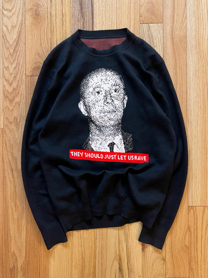 Autumn Winter 2017 Dior Homme ‘They Should Let Us Rave’ Knit Sweater