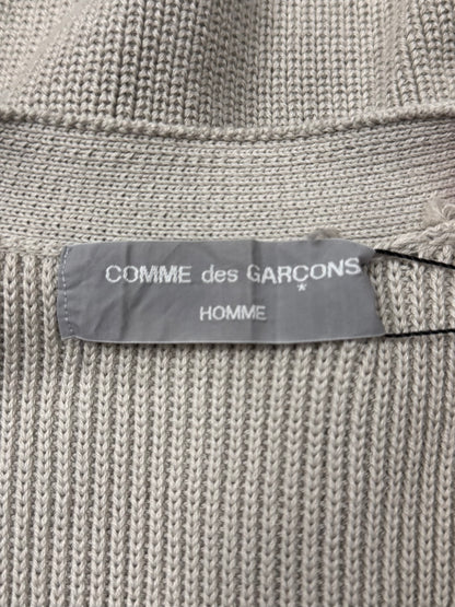 1989 Comme Des Garçons Homme Drop Shoulder Ribbed Cardigan