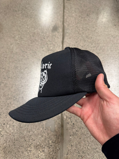 Hysteric Glamour ‘Motörhead’ Black Mesh Trucker Hat