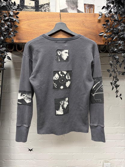 Enfants Riches Deprimes ‘Assemblage’ Patchwork Thermal Long Sleeve Shirt