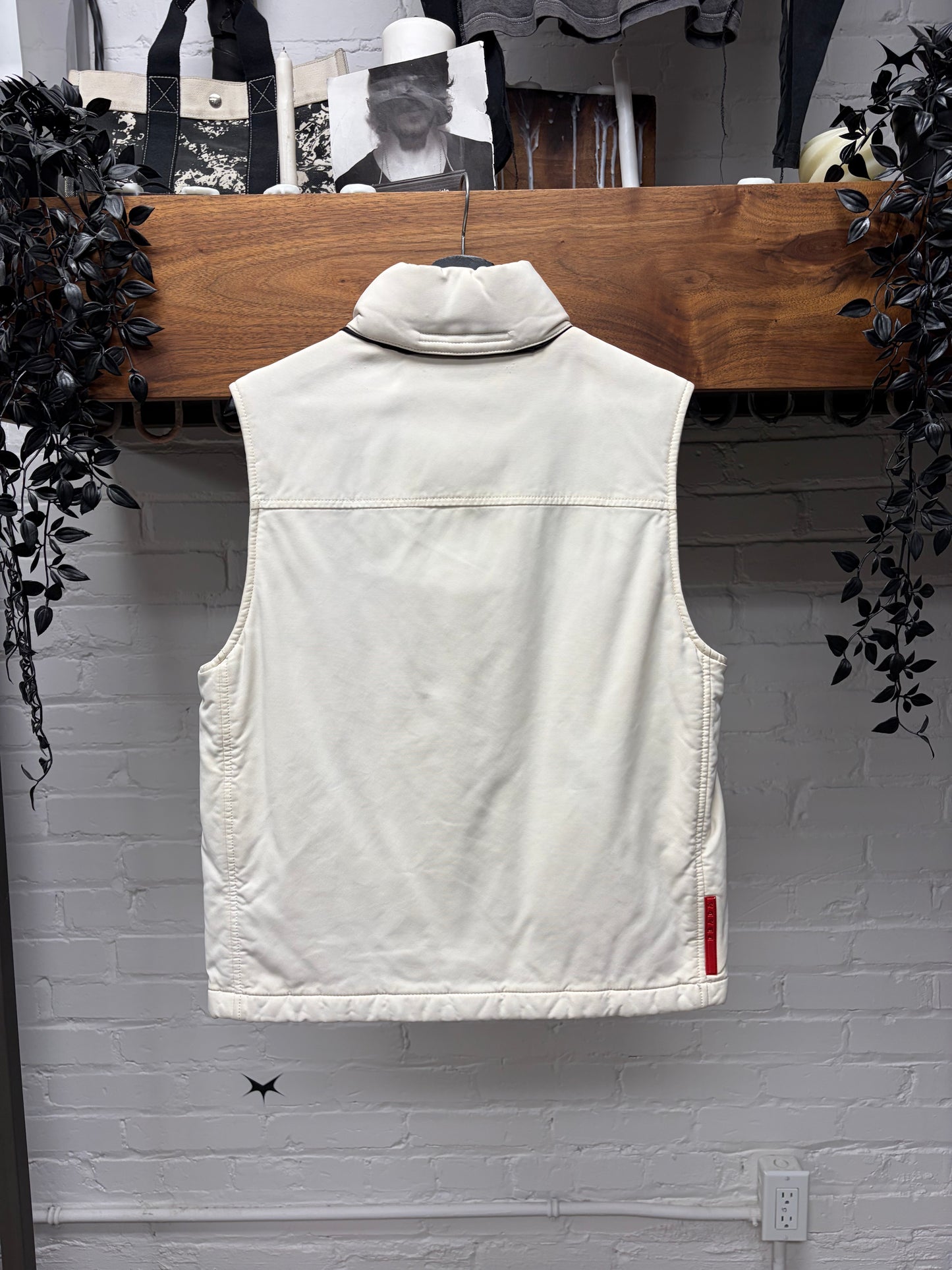 2000s Vintage Prada Sport ‘Goretex’ Weatherproof Shell Vest