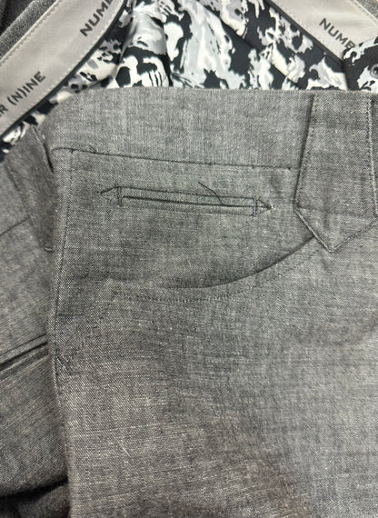 OG Number (N)ine Wide Leg Flared Trousers