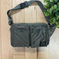 Porter ‘Tanker’ Olive Green ‘Nylon Twill’ Waist Bag