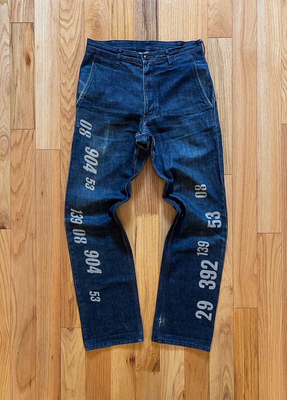 AW2005 Comme Des Garcons Homme Plus Numbers Denim – Alex Maxamenko