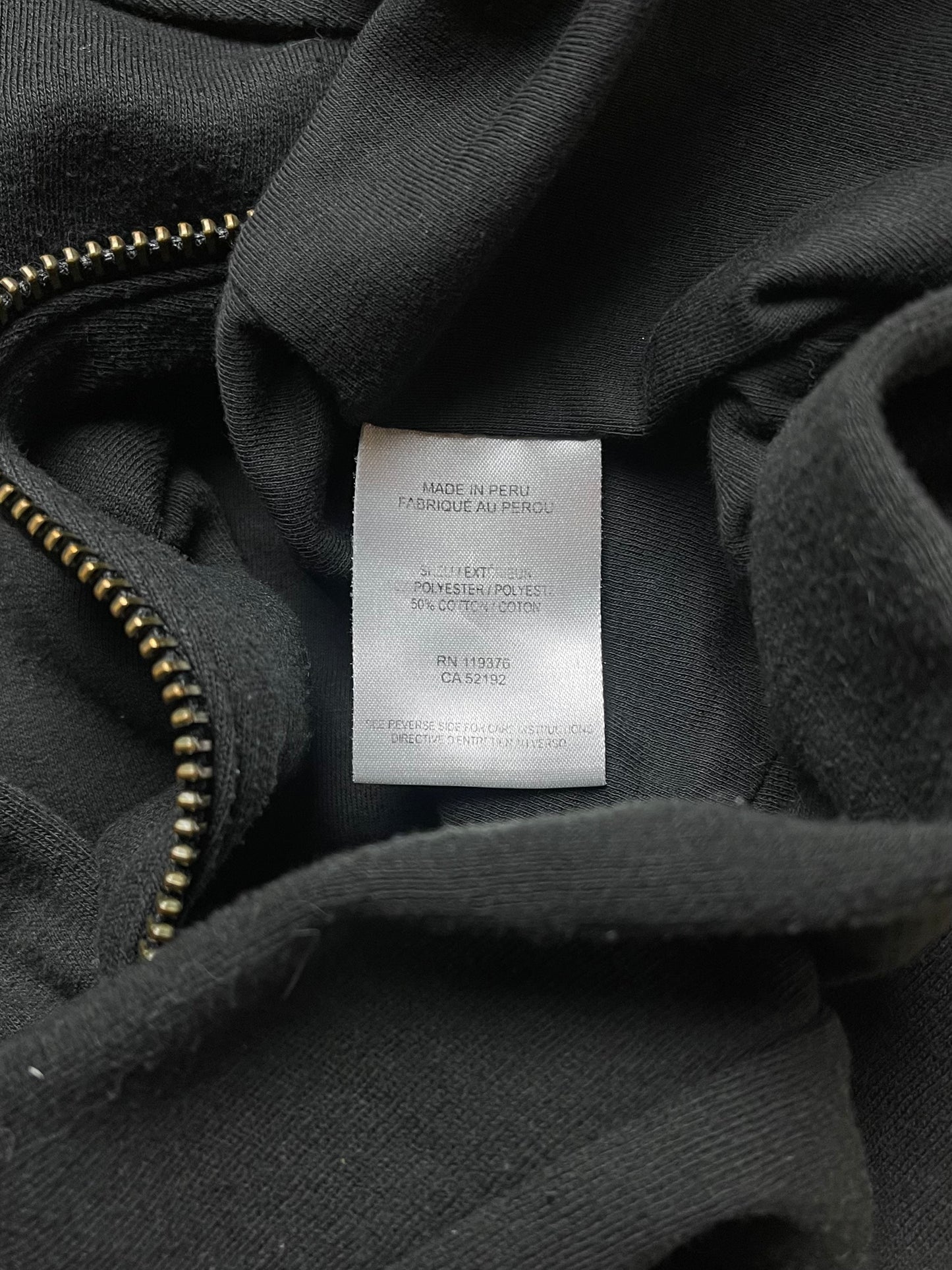 Helmut Lang Asymetric Zip Up Sweater