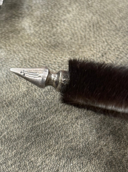 Chrome Hearts Pony-Hair ‘Spike’ 925 Silver Bracelet