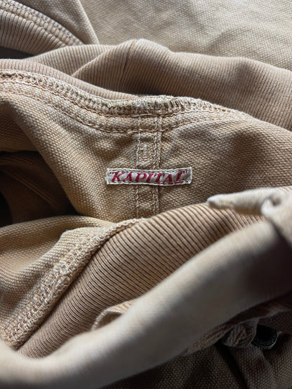 Kapital Wide Leg Tan Brown ‘Sailor’ Denim