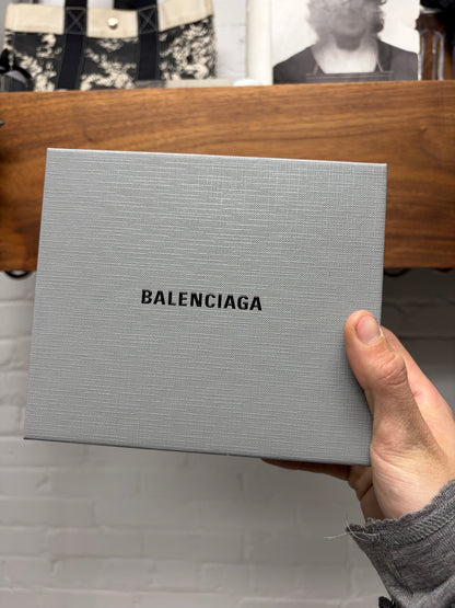 SS2025 Balenciaga ‘Sour Cream & Onion’ Leather Chip Bag Keychain Pouch