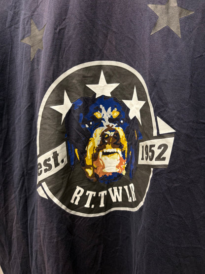 Givenchy by Ricardo Tisci ‘Cute Rottweiler’ Star Crest Black Graphic T-Shirt