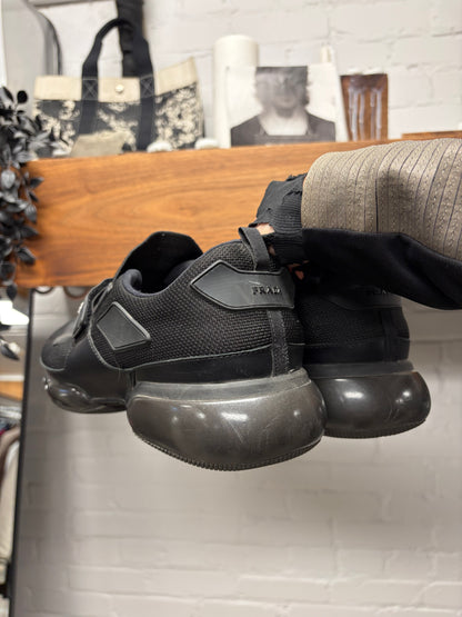 Prada ‘Cloudburst’ Black Low Top Sneakers