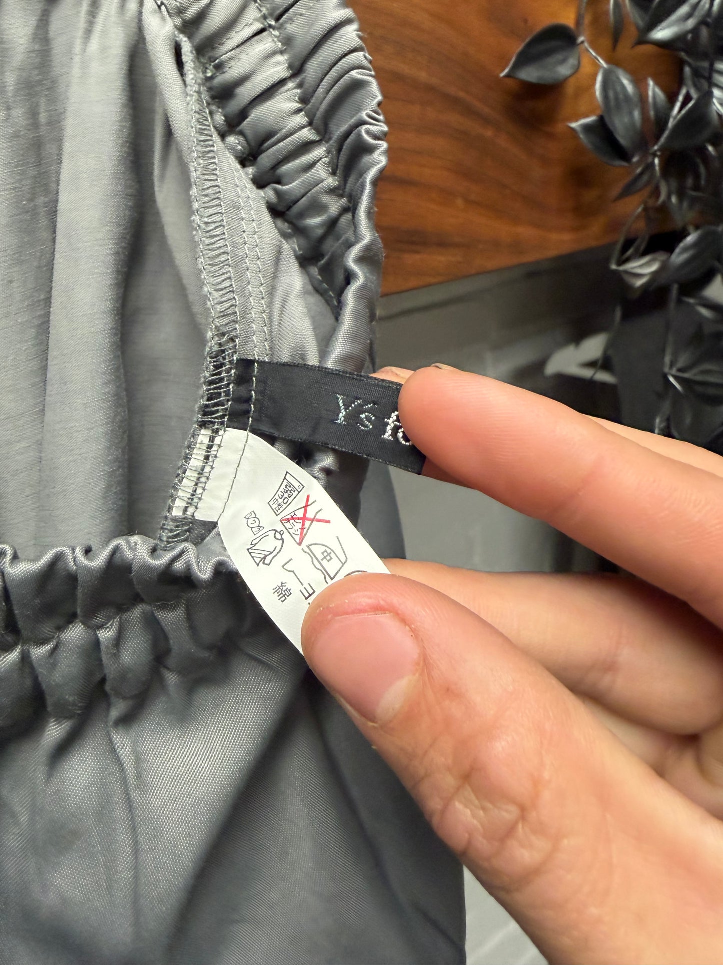Vintage Yohji Yamamoto ‘Y’s For Living’ Grey Track Pants