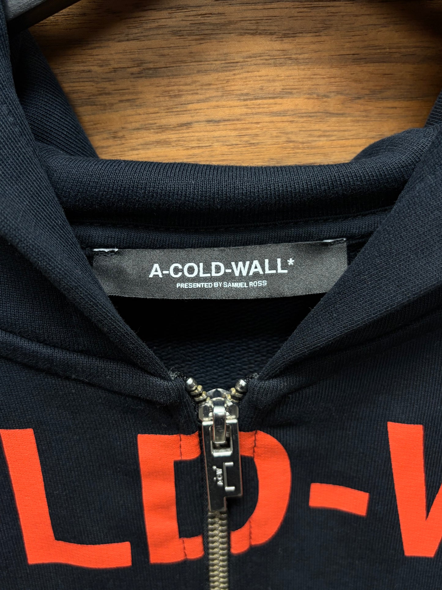 A-Cold-Wall* ‘Sphere Logo’ Sleeve Zip Zip-Up Hoodie