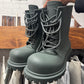 Balenciaga ‘Steriod’ Military Green Oversized Combat Boots
