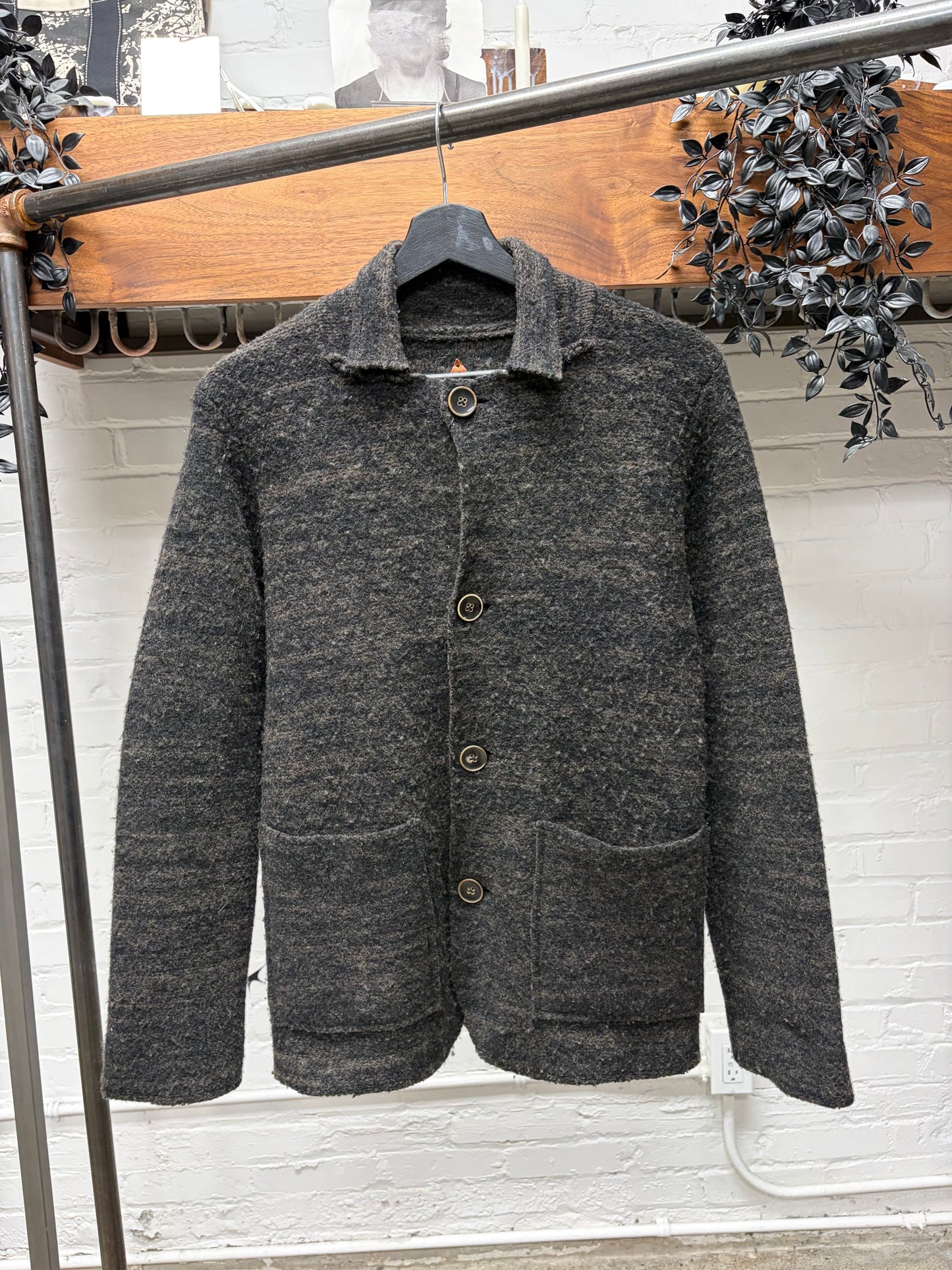 Kapital Mahogany Brown ‘Tyrol’ Wool Nomad Jacket