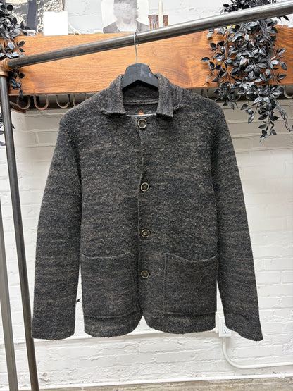 Kapital Mahogany Brown ‘Tyrol’ Wool Nomad Jacket