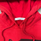 2017 Givenchy ‘Bambi’ Red Cutoff Pullover Hoodie