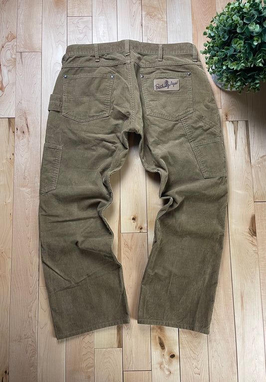 2000s Bape Corduroy Carpenter Wide Leg Pants