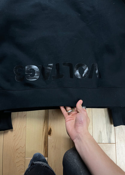 Diesel Rope Sleeve Black Sweatshirt