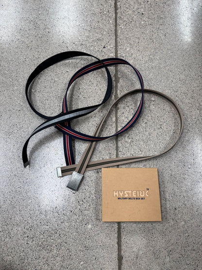 3 for 1 Hysteric Glamour Interchangeable Belt Set