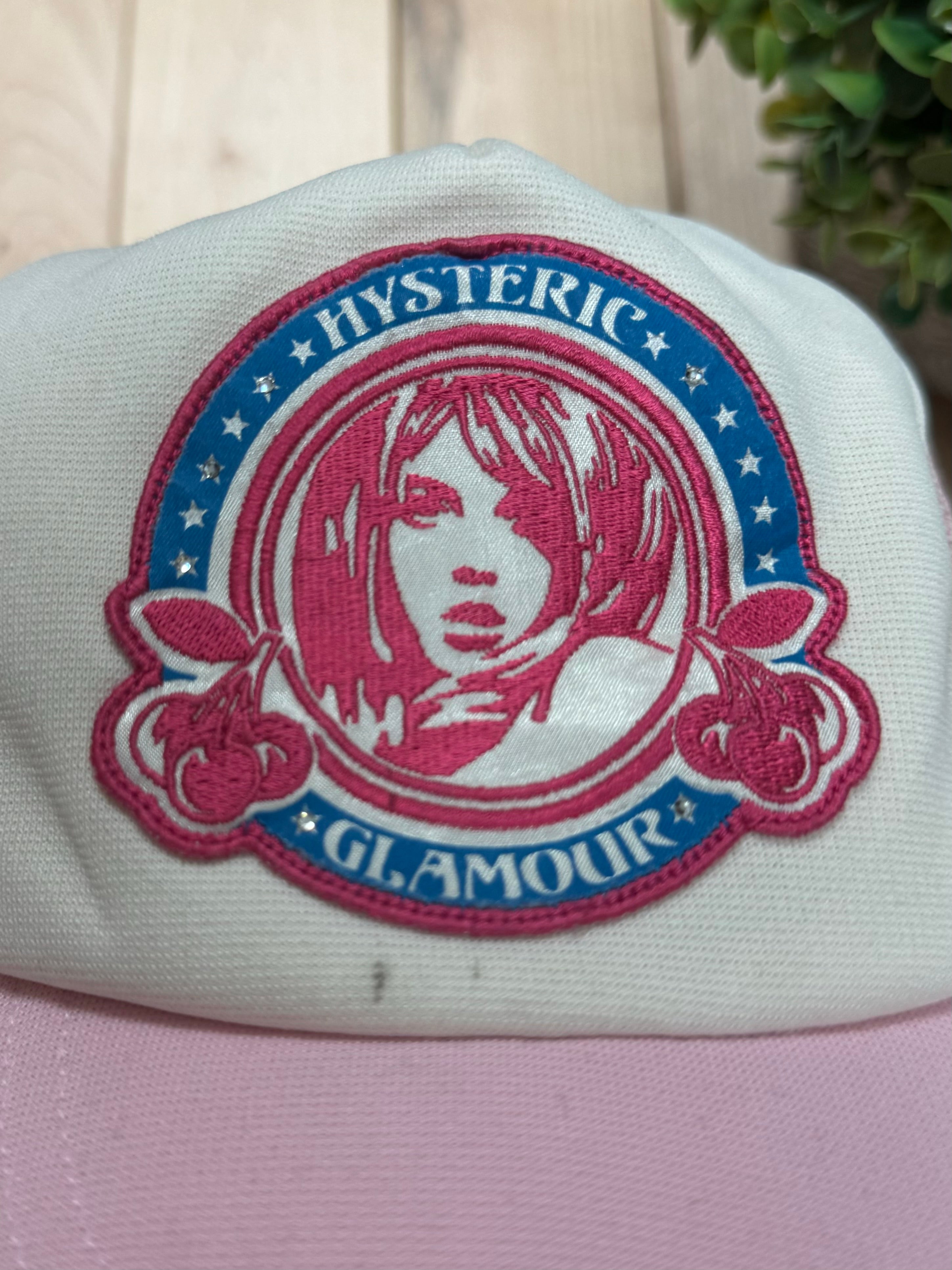 Hysteric Glamour ‘Cherry Showgirl’ Mesh Trucker Hat