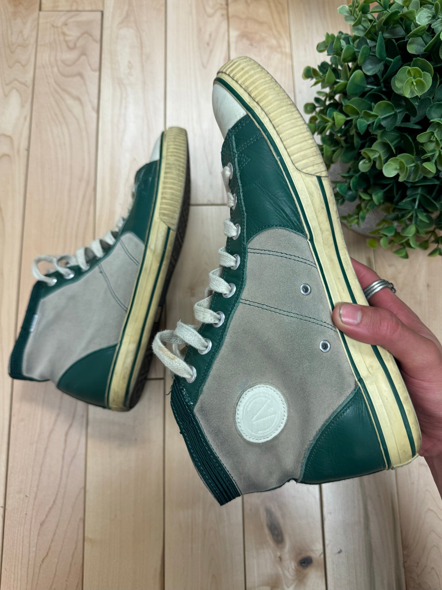 Visvim ‘Keifer Hi’ Leather/Suede High Top Sneakers