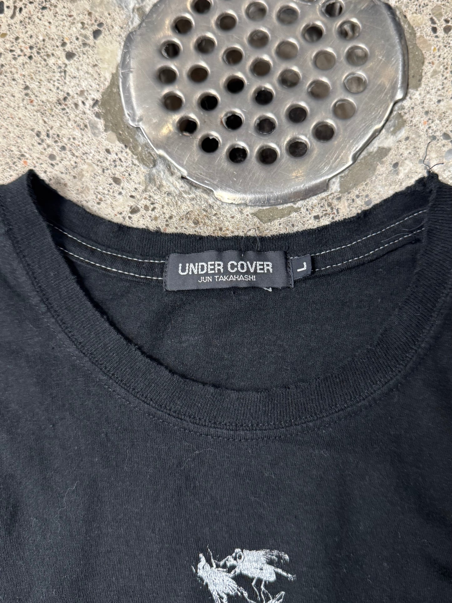 2003 Undercover ‘Insect’ Bug Cross Contrast Seam Graphic T-Shirt