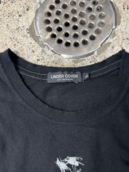 2003 Undercover ‘Insect’ Bug Cross Contrast Seam Graphic T-Shirt