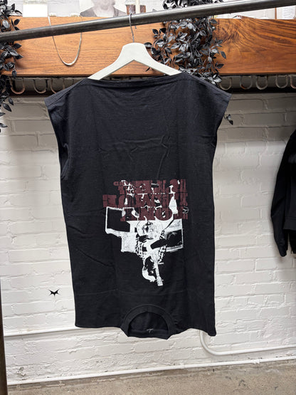 SS2013 Maison Margiela Reworked ‘Metal’ Cutoff Sleeve Shirt