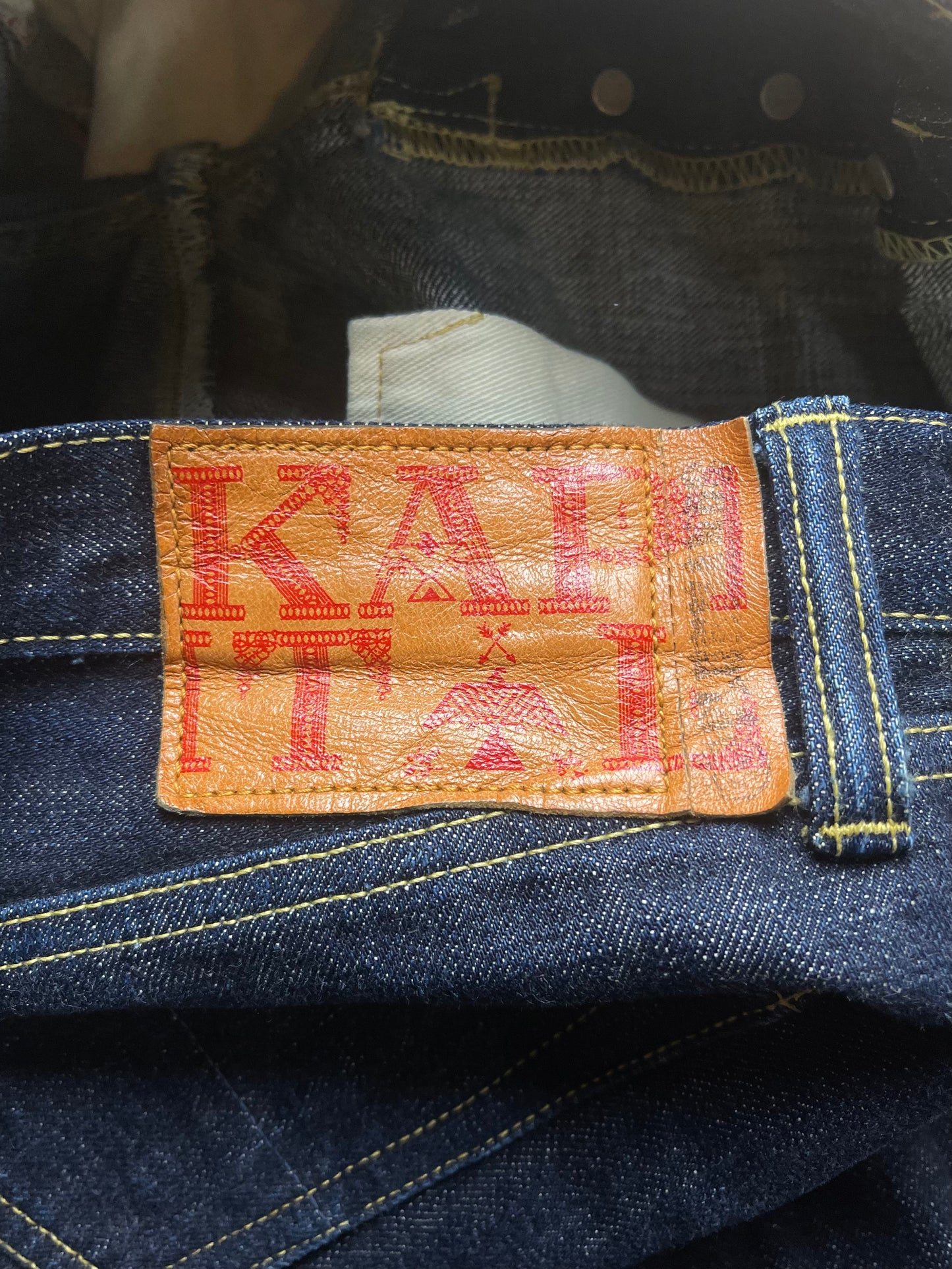 Kapital Heavyweight Raw Blue Selvedge Denim