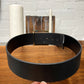 Maison Margiela ‘Square Buckle’ Gold/Black Leather Belt